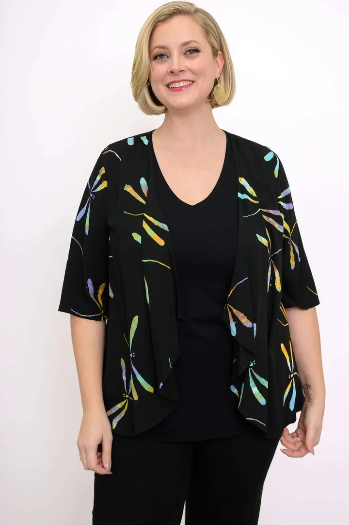 Toucan Abalone Dragonfly Jacket