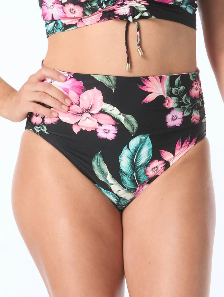 Spiced Tropical  Impulse Rollover Bikini Bottom