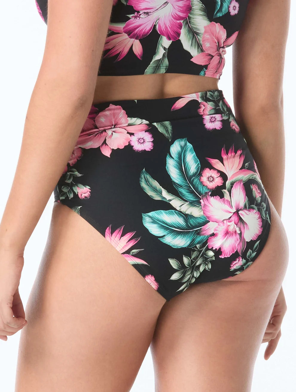 Spiced Tropical  Impulse Rollover Bikini Bottom