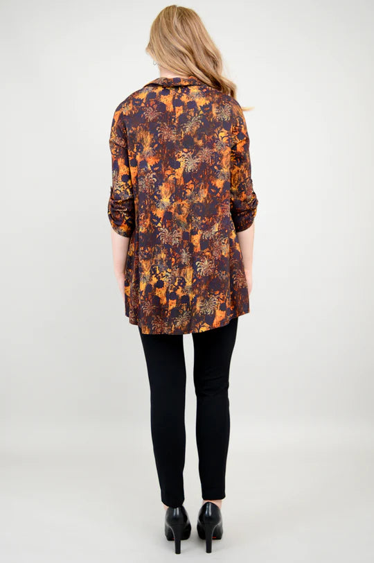 Celine Linen / Bamboo Fortress Tunic - Size Medium