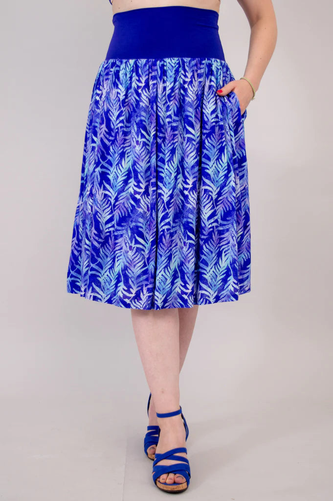 Hazel Bamboo / Linen Skirt - Palma