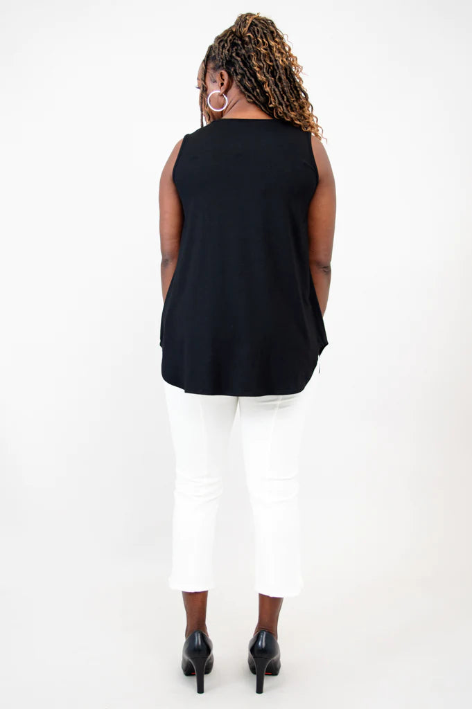 Jazz Bamboo Tank - Black Diamond