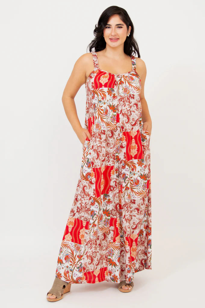 Joanna Linen / Bamboo Jumpsuit - Charm