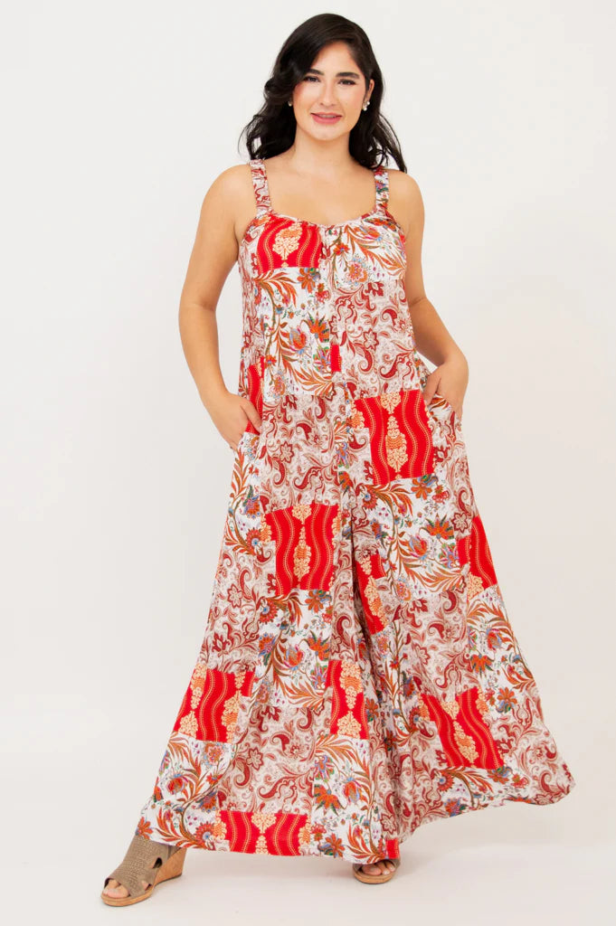 Joanna Linen / Bamboo Jumpsuit - Charm