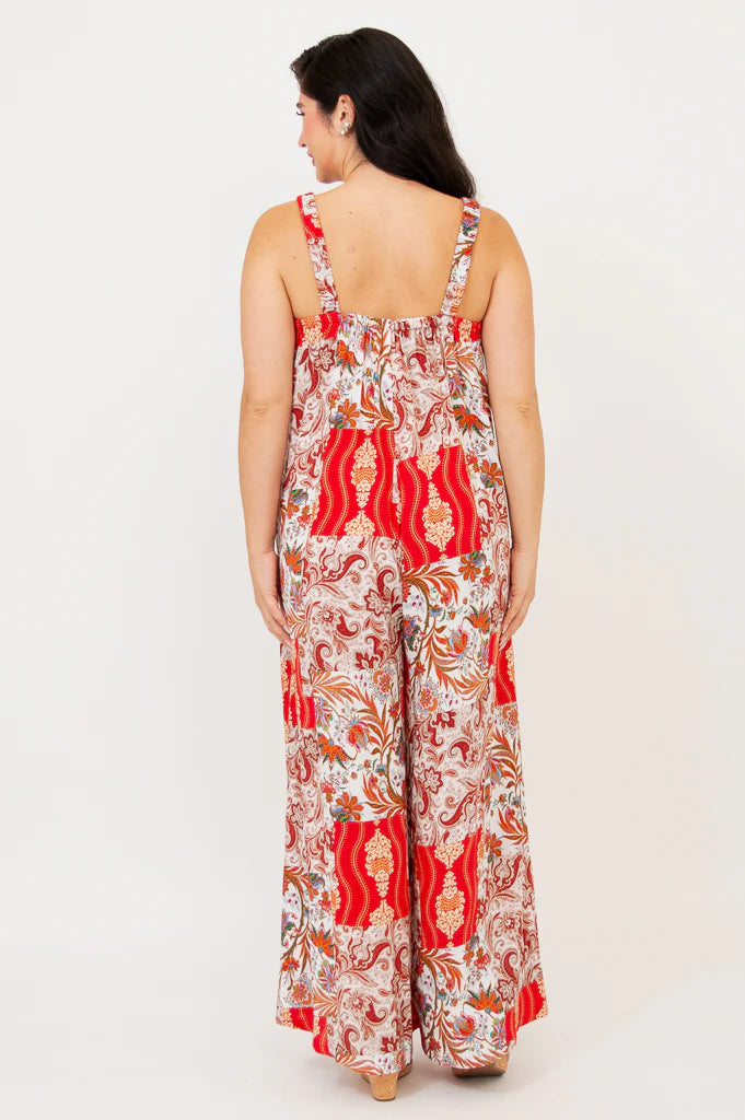 Joanna Linen / Bamboo Jumpsuit - Charm