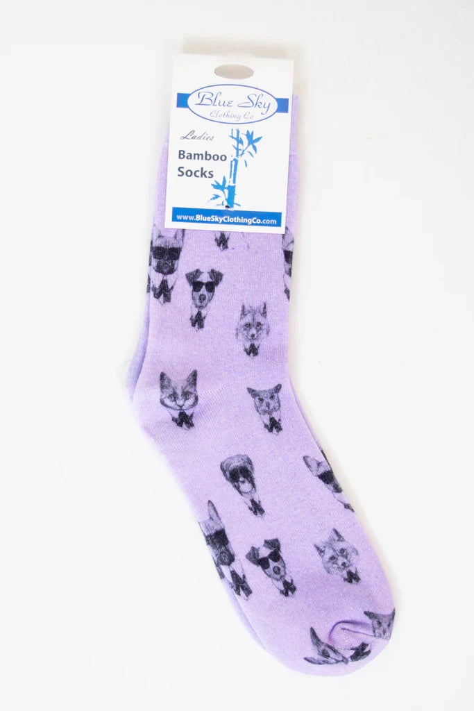Ladies Bamboo Dress Socks