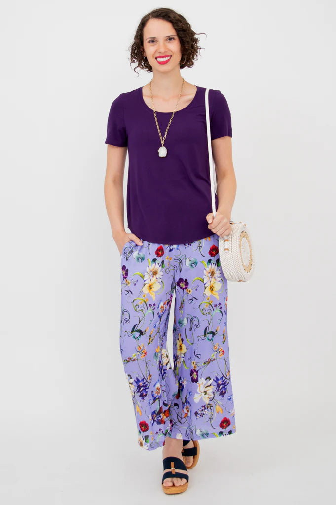 Landon Linen / Bamboo Capri - Lovalie - Size Small
