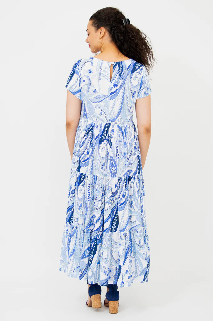 Laurita Linen & Bamboo Dress -  Radiant