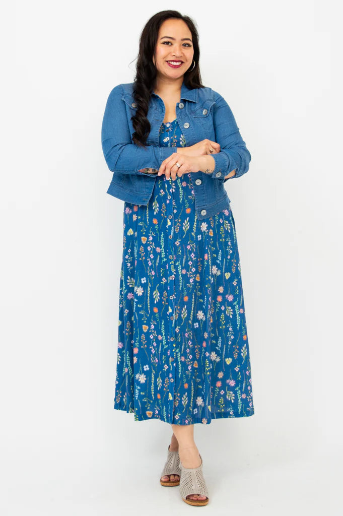Colleen Tencel Jacket - Denim