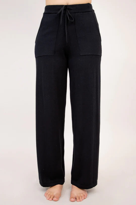 Polita Cotton Pants - Black