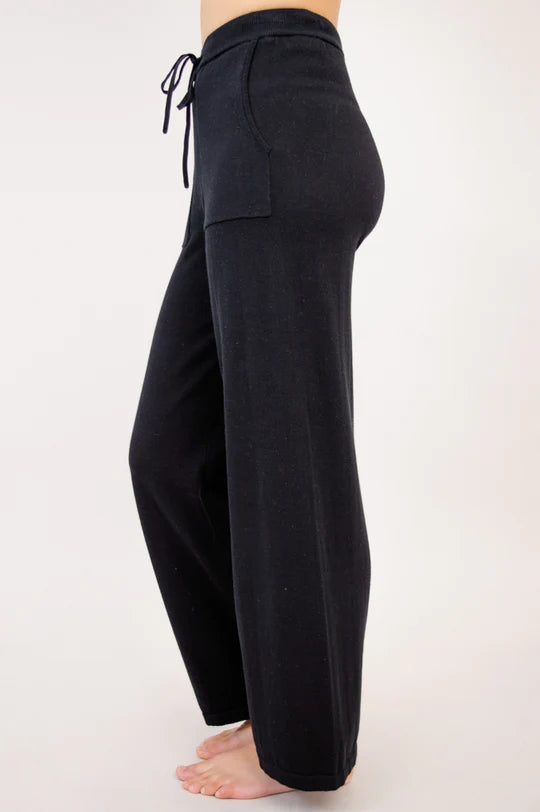 Polita Cotton Pants - Black