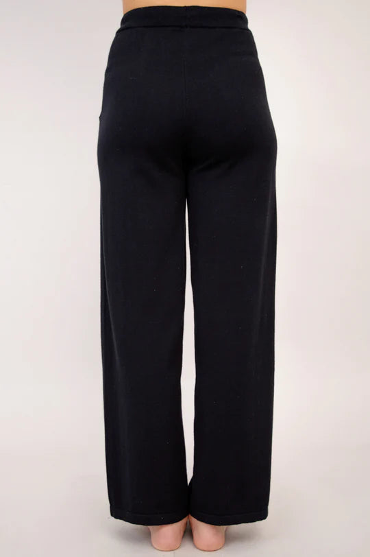 Polita Cotton Pants - Black