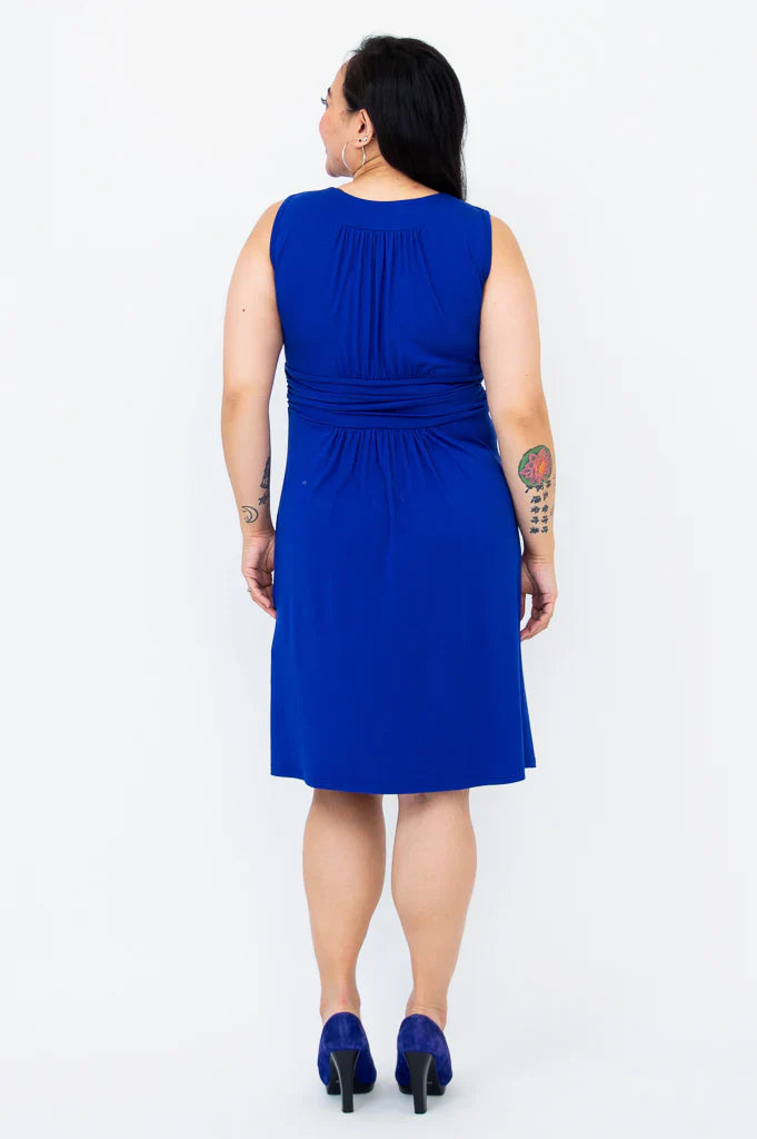 Blue Sky Roam Bamboo Dress - Violet