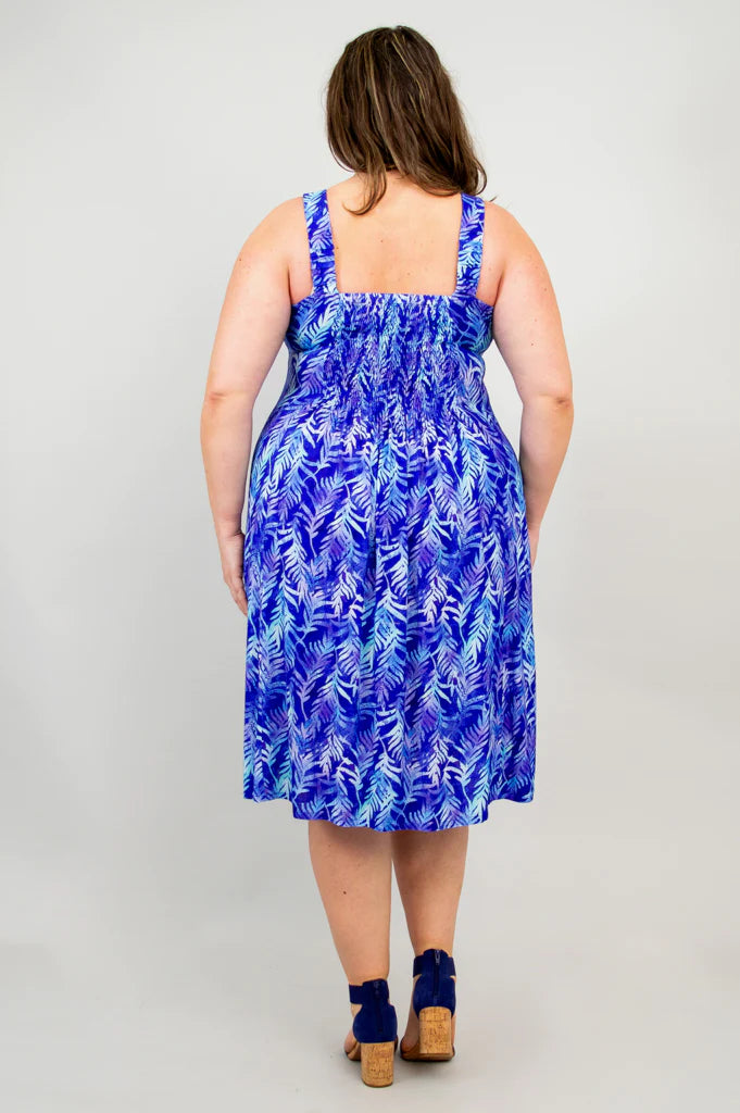 Shauna Linen / Bamboo Dress - Palma