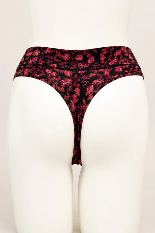 Blue Sky - Bamboo La Thong - Florid - Size 2 X