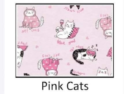 Ladies Short Sleeve Printed Night Shirt