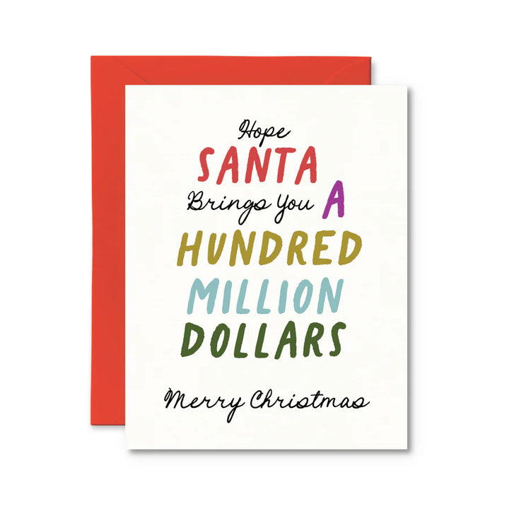CARD: Hope Santa Brings-