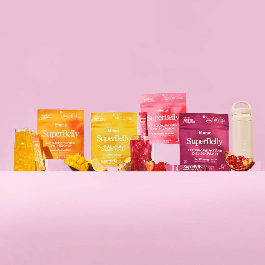 Blume - SuperBelly Hydration & Gut Mix, Mango Passionfruit
