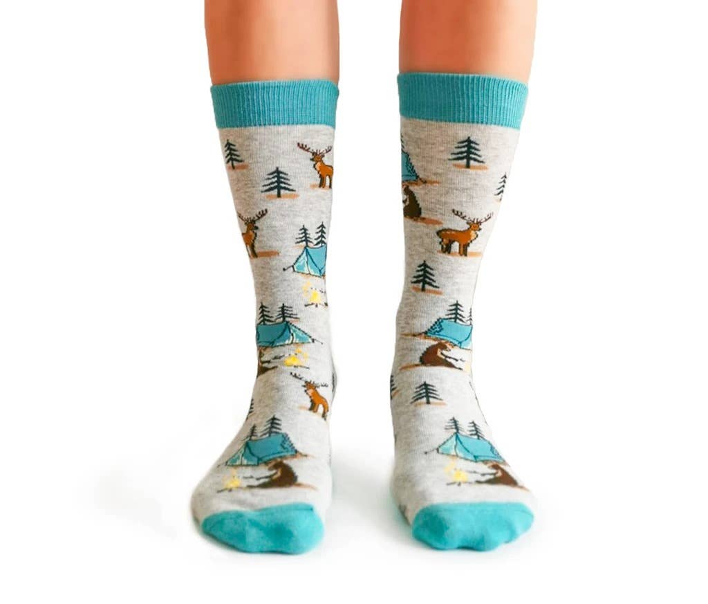 Uptown Sox - Camping Queen Socks
