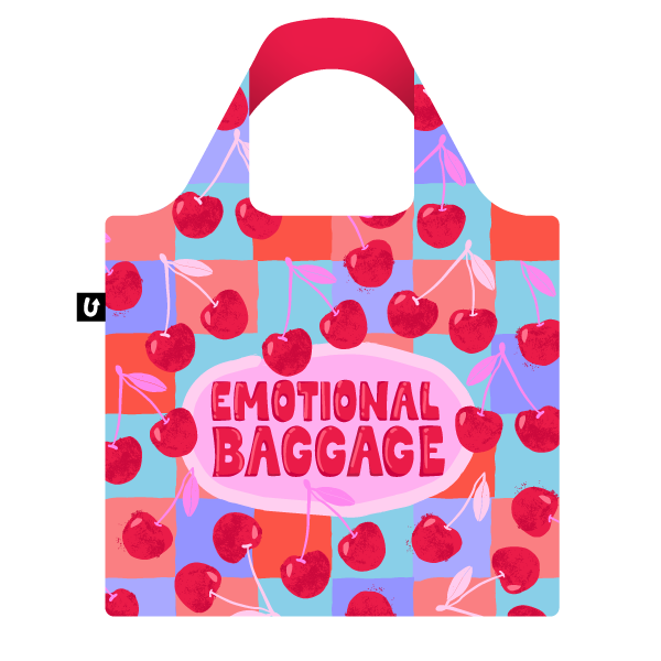 Uptown Sox Foldable Tote Bag - Emotional Baggage