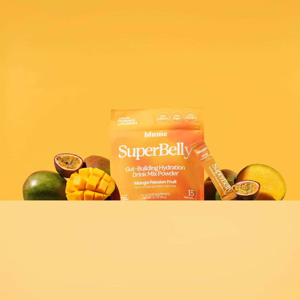 Blume - SuperBelly Hydration & Gut Mix, Mango Passionfruit