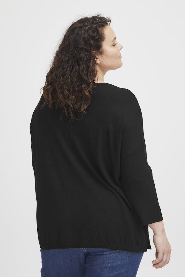 Fransa Long Sleeve Knitted Pullover