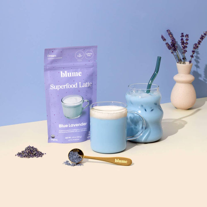 Blume - Superfood Latte Powder, Blue Lavender