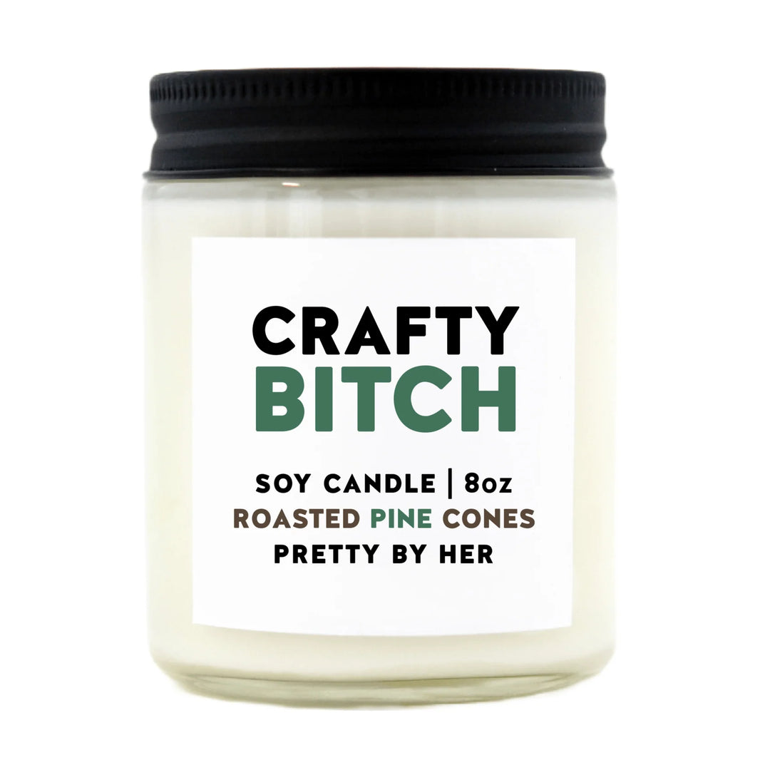 "Crafty Bitch" Soy Wax Candle