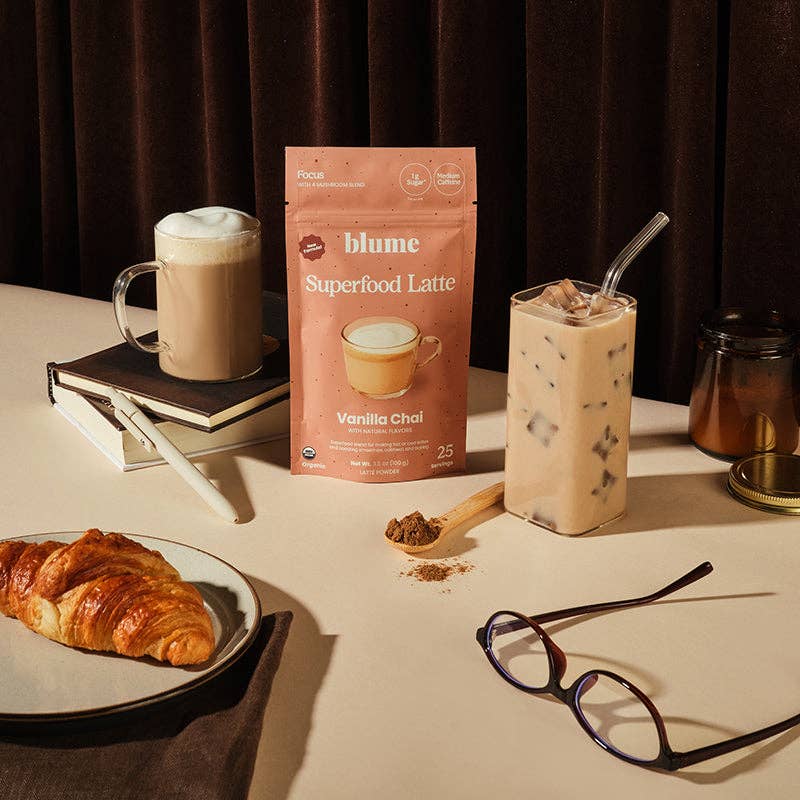 Blume - Superfood Latte Powder, Vanilla Chai Blend