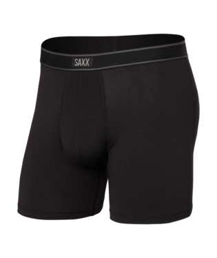 Saxx Daytripper Comfort Stretch Boxer Brief - Black