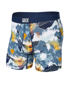 Saxx Vibe Super Soft Boxer Brief - Winter Skies