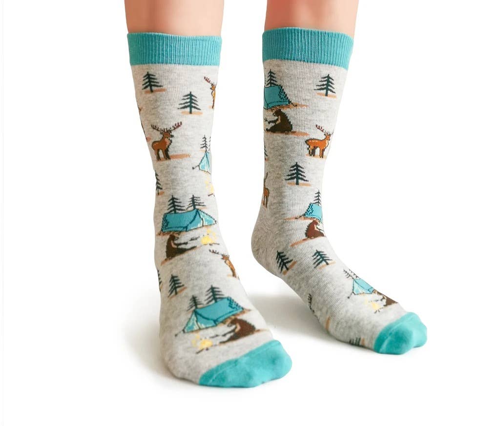 Uptown Sox - Camping Queen Socks