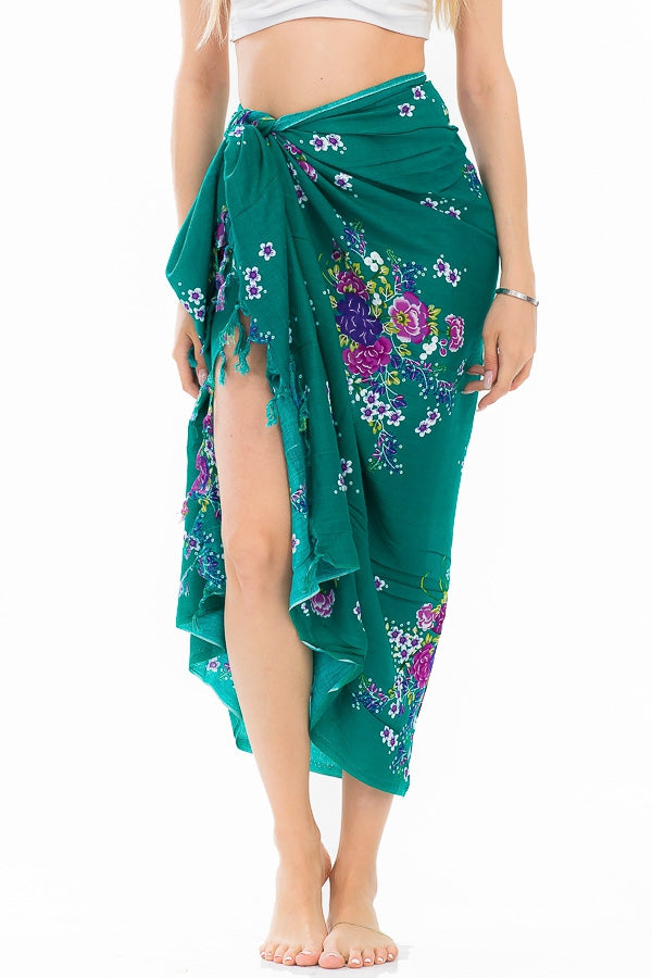 Colored Sarong Scarves
