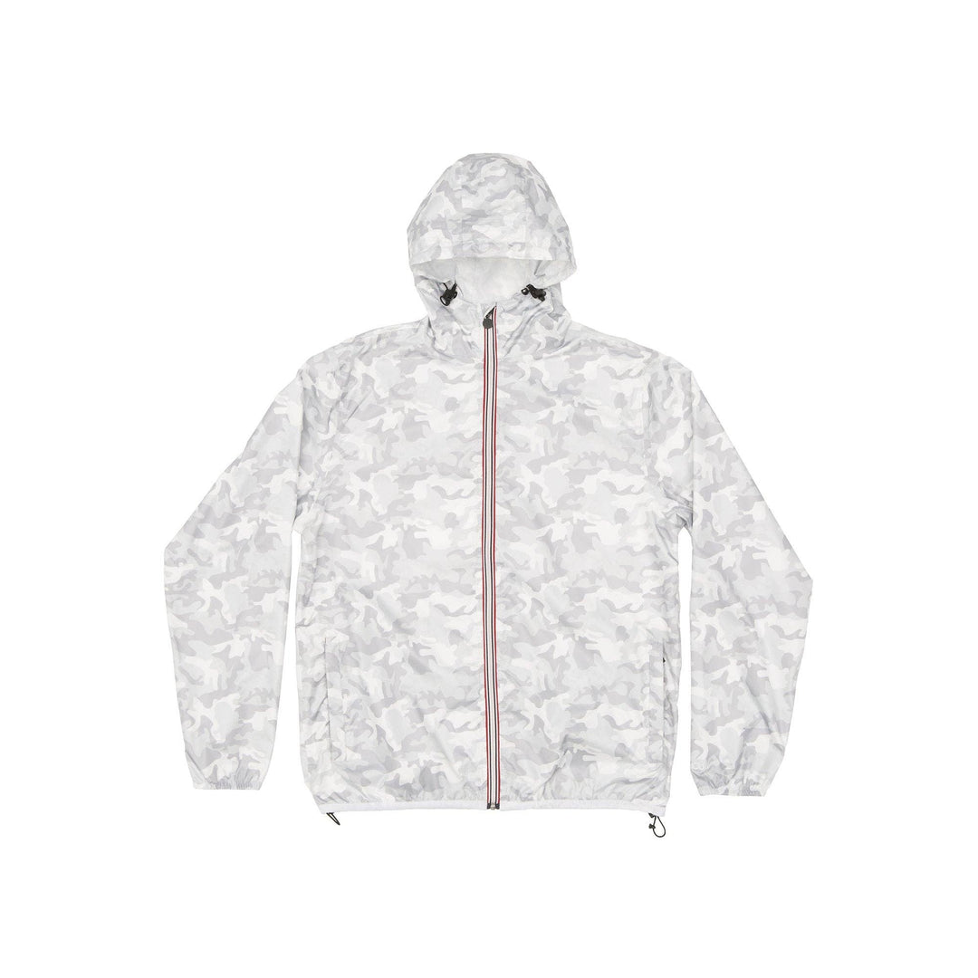 Full Zip Packable Camo Rain Jacket