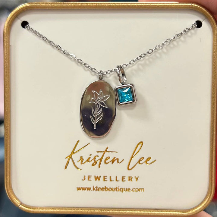 Gold Birth Month Necklaces