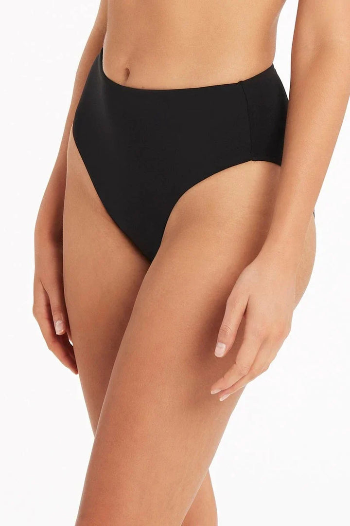 Eco Essentials Retro High Waist Pant - Sheer Essentials Lingerie & Swimwear
