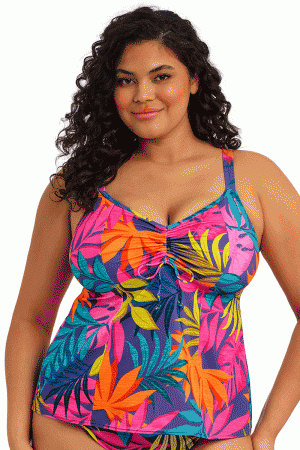 Elomi Porto Rafti Non Wired Moulded Tankini Top