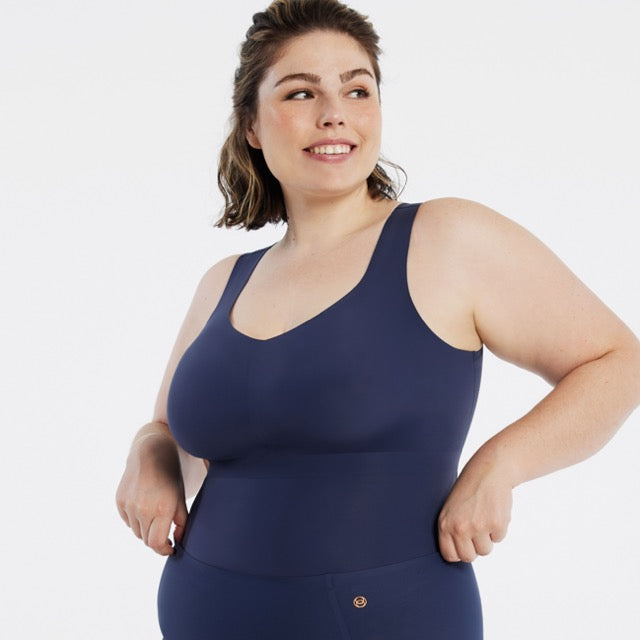 Evelyn Smoothing Bra Cami - Midnight Navy