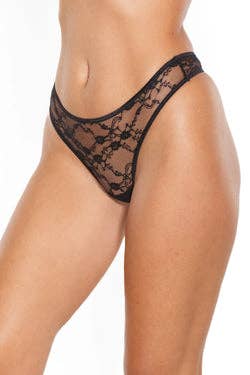 Coquette Petal Pusher Thong 23131