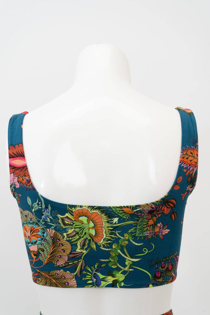 Clipper Teal Fantasy Bamboo Bra - Sheer Essentials Lingerie & Swimwear