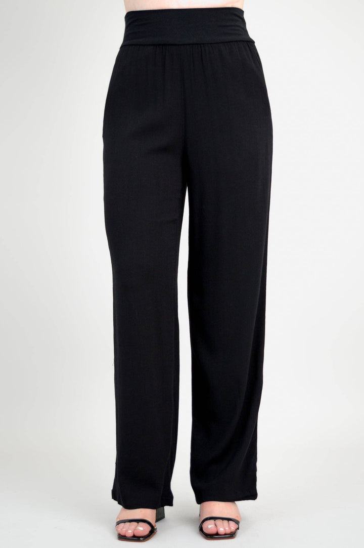 Landon Bamboo & Linen Pant - Black