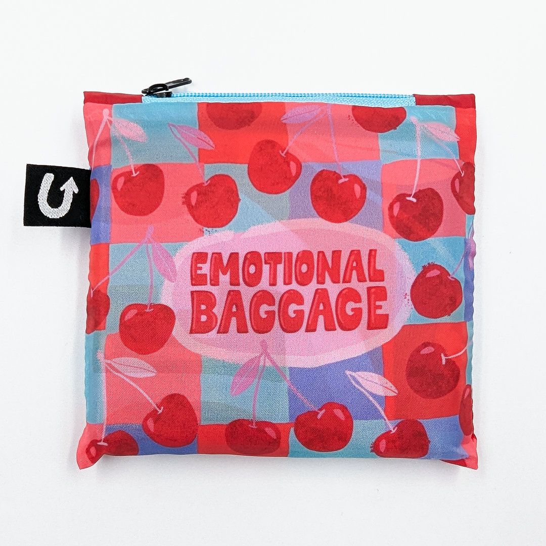 Uptown Sox Foldable Tote Bag - Emotional Baggage