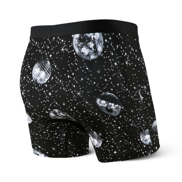Saxx Vibe Boxer Brief - Black Galaxy