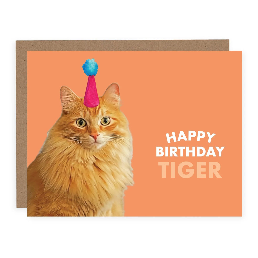 HAPPY BIRTHDAY TIGER CARD