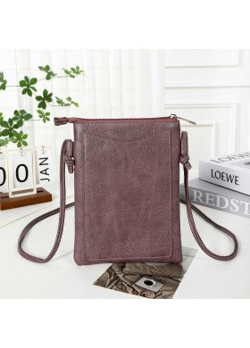 Dragonfly Printed Cross Body Purse w/ Cell Pocket
