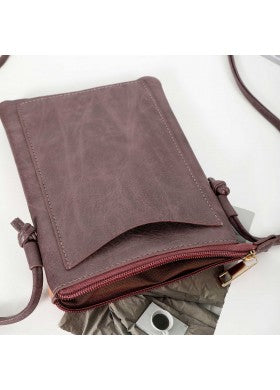 Dragonfly Printed Cross Body Purse w/ Cell Pocket