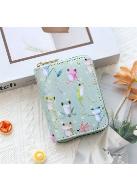 Art Painting Credit Card Coin Wallet