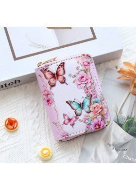 Art Painting Credit Card Coin Wallet