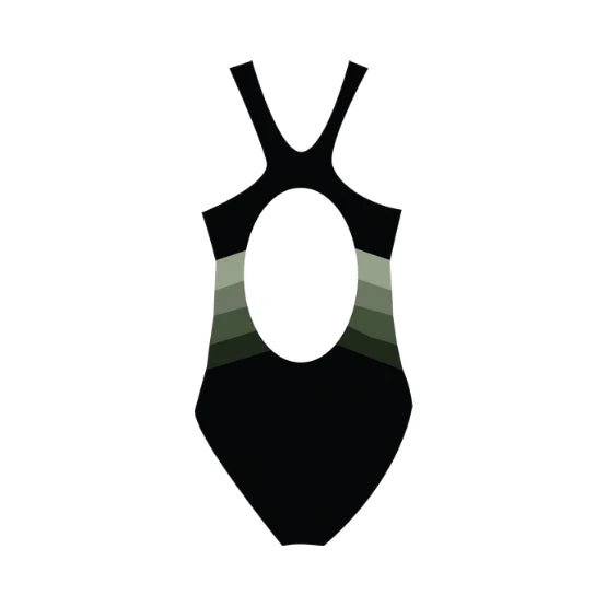 Finz Ombre Max Back One Piece - Size 12