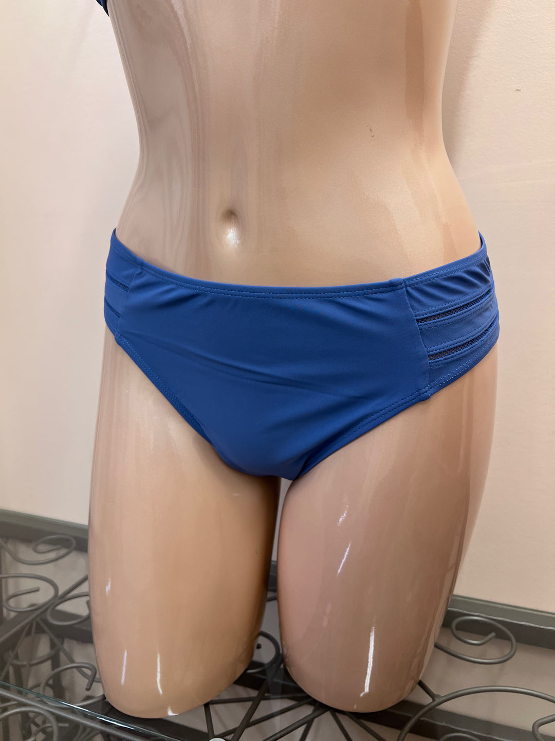 Semi High Waist Bikini Bottom Coastal Blue